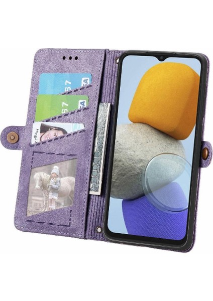 Samsung Galaxy M23 5g Darbeye Deri Kılıf Için Flip Case Basit Flip (Yurt Dışından) indirimleri