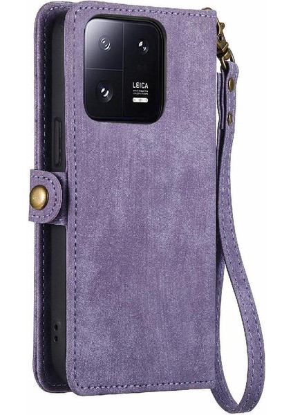 Xiaomi 13 Için Flip Case Darbeye Kapak Kılıf Basit Cüzdan (Yurt Dışından) fırsatları
