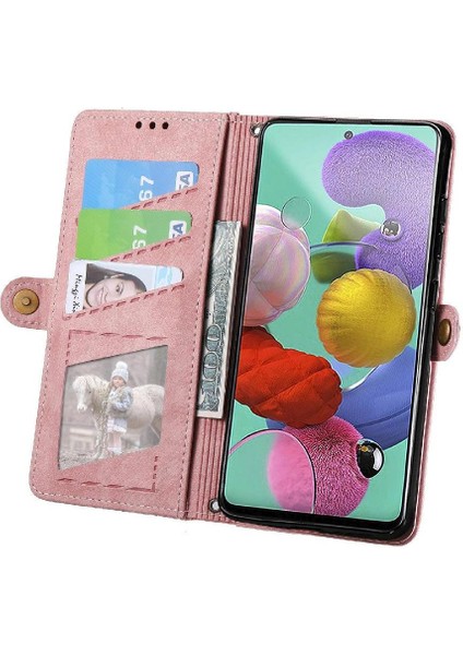 Samsung Galaxy A51 4g Için Flip Case Deri Kılıf Darbeye Cüzdan Çevirin (Yurt Dışından) fiyatları