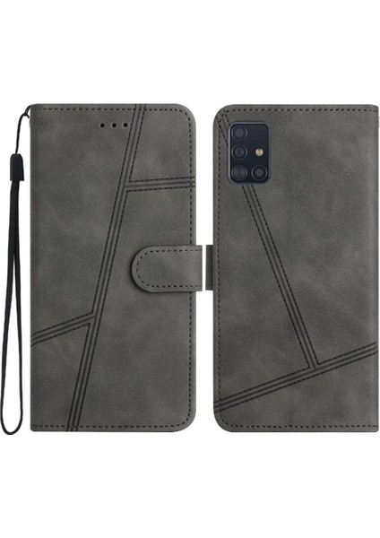 Samsung Galaxy A71 4g Bilek Kayışı Için Flip Case Kart Yuvaları Tutucu Manyetik (Yurt Dışından) indirimleri