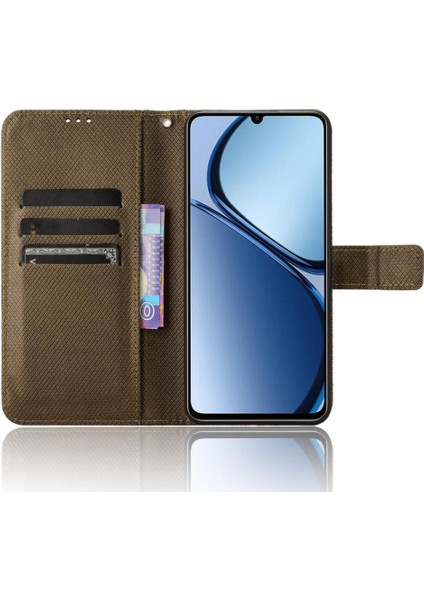Realme C63 4g Kickstand Kart Tutucu Kapak Manyetik Cüzdan Için Kılıf (Yurt Dışından) indirimleri