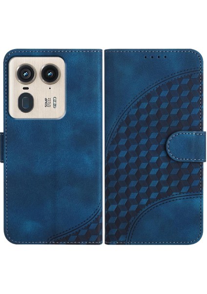 Motorola Moto X50 Ultra Pu Deri Flip Kapak Için Flip Case Darbeye (Yurt Dışından)