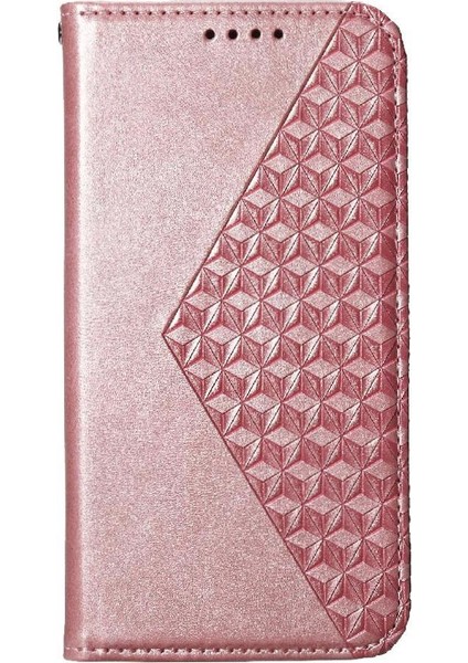 IPhone 15 Için Flip Case Standı Eşkenar Dörtgen Şekli Cüzdan El Kayışı Günlük Kullanım (Yurt Dışından) indirimleri