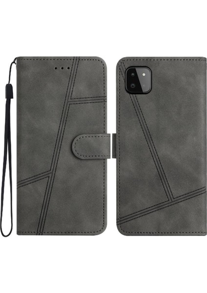 Samsung Galaxy A22 5g Için Flip Case Kart Yuvaları Tutucu Manyetik Bilek Kayışı (Yurt Dışından) indirimleri