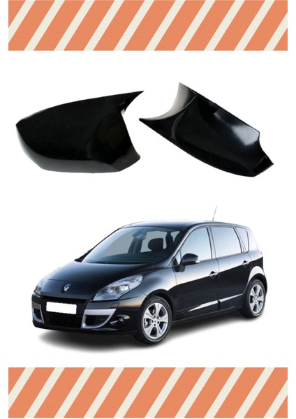 Renault Scenic 3 Uyumlu Yarasa-Batman Ayna Kapağı