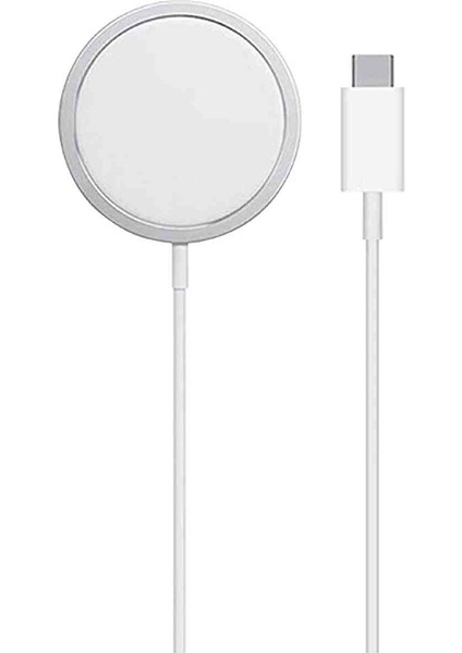 Mg 20 Magsafe Charger Hızlı Kablosuz Şarj Aleti iphone ve Tüm Telefonlarla Uyumlu Type-C Giriş fiyatları