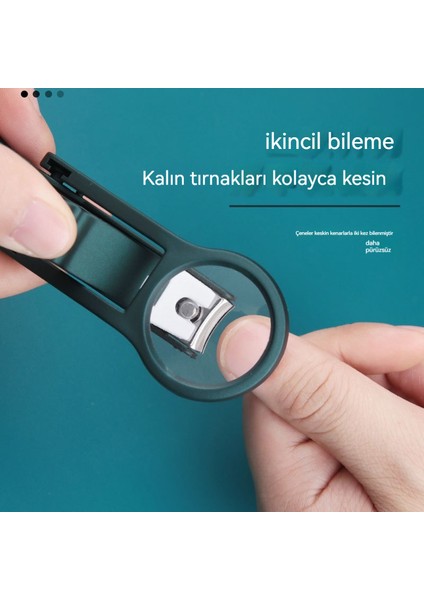 Yaşlılar ve Çocuklar Için Ev Tipi Büyüteçli Tırnak Makası (Yurt Dışından)