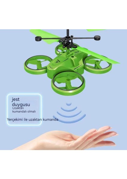 Hareket Sensörlü Quadcopter Çocuk Helikopteri (Yurt Dışından)