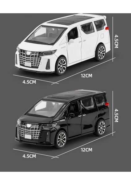 Çocuk Oyuncakları Alfa Simülasyon Alaşım Araba Modeli Ticari Araç Araba Modeli (Yurt Dışından)