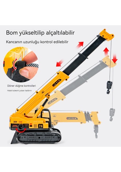 Çocuk Atalet Mühendislik Aracı Kaldırma Vinci Modeli (Yurt Dışından)