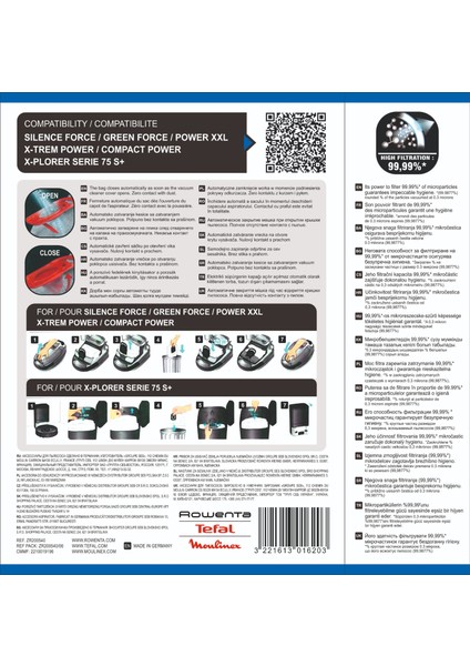Hygiene+ Toz Torbası(Bir Pakette 4 Adet)