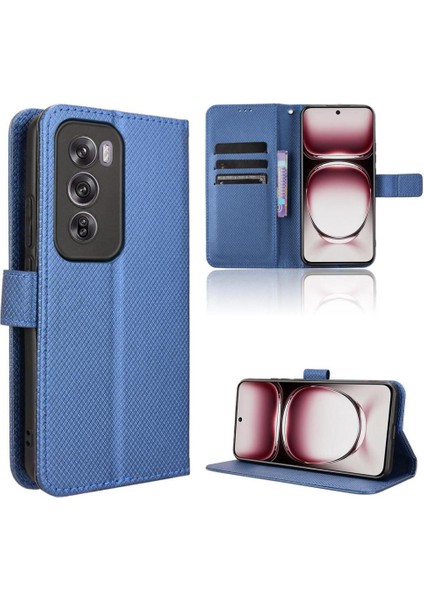 Oppo RENO12 5g Kickstand Kapak Kart Tutucu Manyetik Cüzdan Için Kılıf (Yurt Dışından)