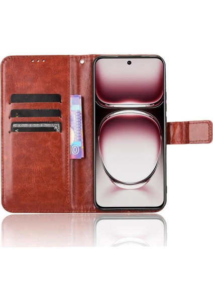Oppo Oppo 12 Pro 5g Için Kılıf Cüzdan Manyetik Kapak Çevirin Kart Tutucu (Yurt Dışından) modelleri