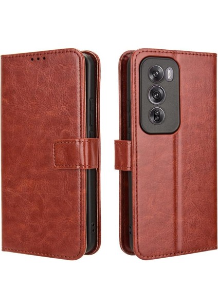 Oppo Oppo 12 5g Kart Tutucu Manyetik Cüzdan Flip Kapak Için Kılıf (Yurt Dışından)