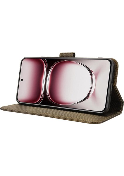 Oppo RENO12 5g Kickstand Kapak Kart Tutucu Manyetik Cüzdan Için Kılıf (Yurt Dışından) indirimleri