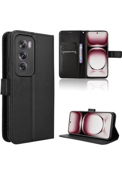 Oppo RENO12 5g Kickstand Kapak Kart Tutucu Manyetik Cüzdan Için Kılıf (Yurt Dışından) fiyatları
