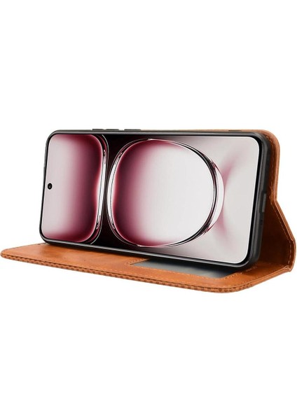 Oppo Oppo 12 5g Cüzdan Manyetik Kapatma Pu Deri Için Kılıf (Yurt Dışından) fiyatları