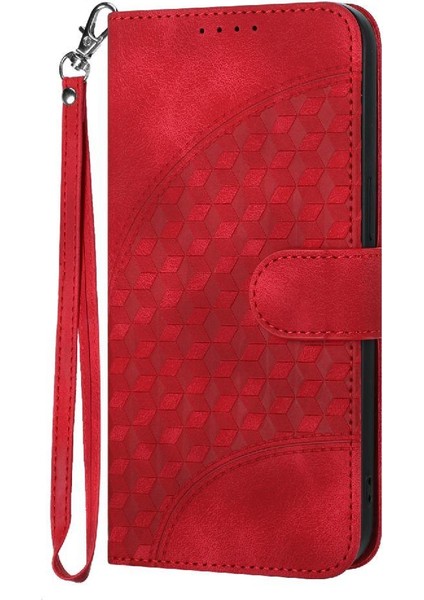 Realme C33 Manyetik Kart Tutucu Flip Iş Geometrik Kılıf Için Flip Case (Yurt Dışından) fırsatları
