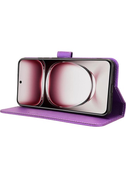 Oppo Oppo 12 Pro 5g Için Kılıf Kapak Manyetik Cüzdan Kickstand Kart Tutucu (Yurt Dışından) modelleri