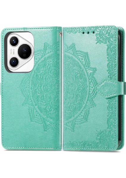 Huawei Pura 70 Flip Kapak Için Flip Case Basit Iş Zarif Desen (Yurt Dışından)