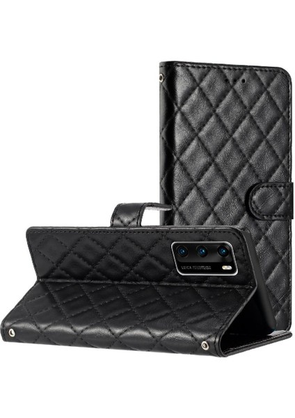 Huawei P40 Için Flip Case Pu Deri Cüzdan Tpu Darbeye Kickstand Kart (Yurt Dışından) indirimleri
