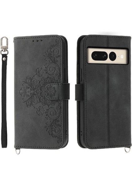 Google Pixel 8 Pro Darbeye Dayanıklı Çoklu Kredi Kartı Yuvaları Için Flip Case (Yurt Dışından)