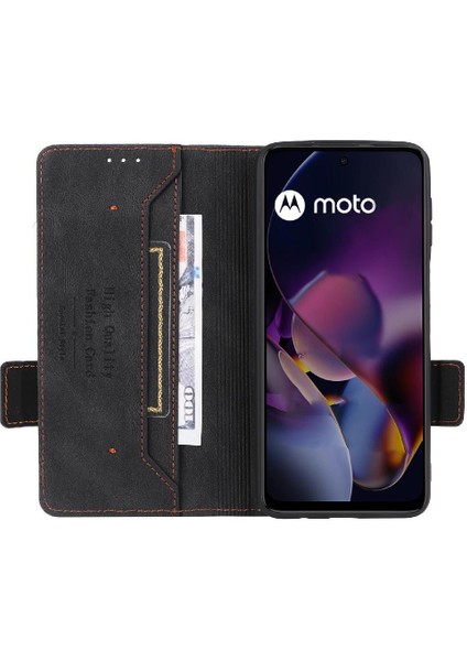 Motorola Moto G54 5g Kart Tutucu Kapak Kickstand Manyetik Için Flip Case (Yurt Dışından) fiyatları
