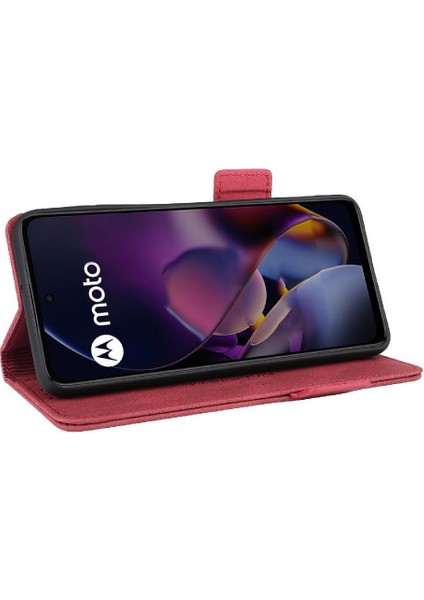 Motorola Moto G54 5g Kart Tutucu Kapak Kickstand Manyetik Için Flip Case (Yurt Dışından) modelleri