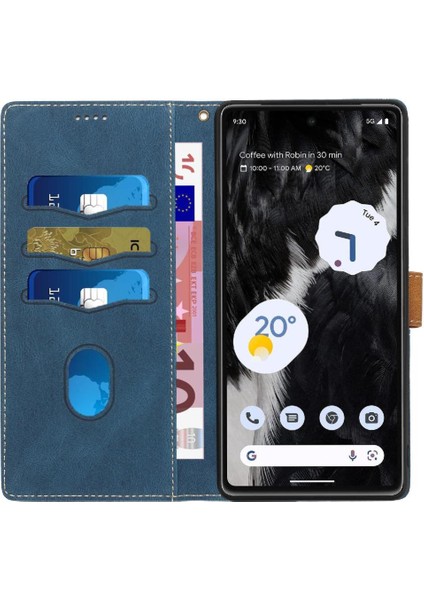Google Pixel 7 Pro Kart Yuvası Için Cüzdan Kılıf Kickstand Bilek Kayışı Çizik (Yurt Dışından) fiyatları