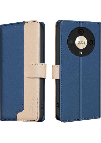 Onur X9B Kickstand Darbeye Tpu Iç Kabuk Flip Folio Için Flip Case (Yurt Dışından)