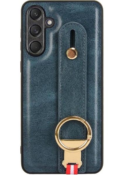 Samsung Galaxy C55 5g Kolaylık Bilek Kayışı Premium Pu Deri Kılıf (Yurt Dışından)