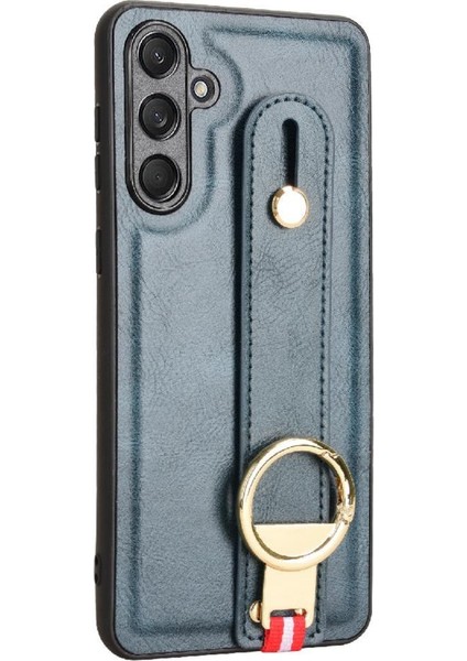 Samsung Galaxy C55 5g Kolaylık Bilek Kayışı Premium Pu Deri Kılıf (Yurt Dışından)