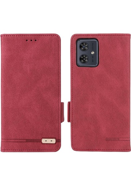 Motorola Moto G64 5G/G64Y 5g Kickstand Toka Kartı ile Flip Case (Yurt Dışından)