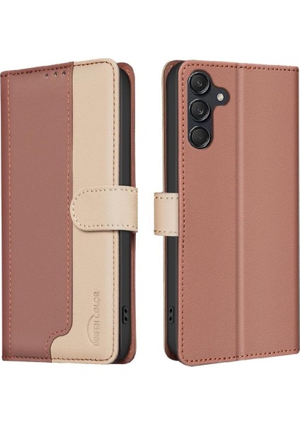 Samsung Galaxy A14 Için Flip Case 4g/5g Flip Folio Kickstand Rfıd Engelleme (Yurt Dışından)