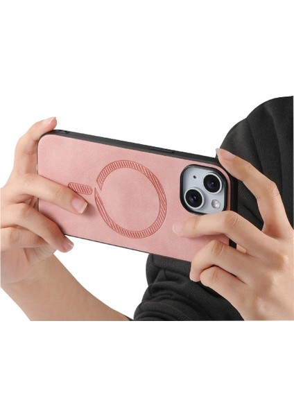 IPhone 14 Için Flip Case Magsafe Araba Mounts Hafif Ince Kablosuz (Yurt Dışından)