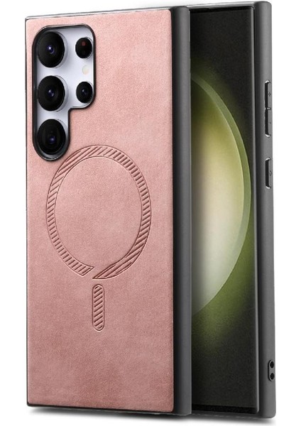 Samsung Galaxy S23 Ultra Ince Hafif Kablosuz Şarj Için Flip Case (Yurt Dışından)