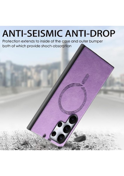 Samsung Galaxy S23 Ultra Ince Hafif Kablosuz Şarj Için Flip Case (Yurt Dışından)