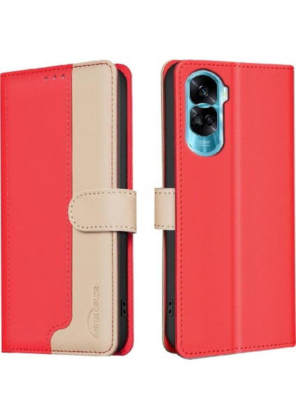 Onur X50I Darbeye Dayanıklı Tpu Iç Kabuk Rfıd Engelleme Flip Case (Yurt Dışından)
