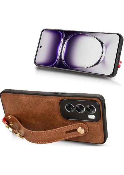 Oppo Oppo 12 Pro 5g Bilek Kayışı Premium Pu Deri Uyumluluk Için Kılıf (Yurt Dışından) fırsatları