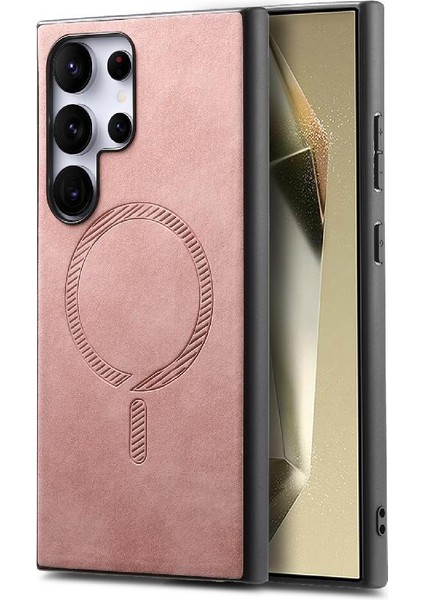 Samsung Galaxy S24 Için Flip Case Ultra Hafif Magsafe Araba Mounts Ince (Yurt Dışından)