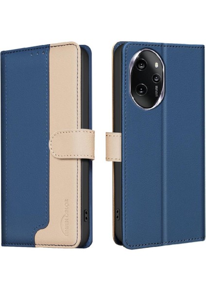 Onur Için Flip Case 100 Pro Flip Folio Kickstand Rfıd Engelleme Kart Yuvaları (Yurt Dışından)