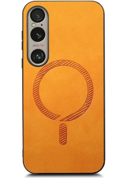 Sony Xperia 1 Ⅵ Magsafe Araç Mounts Için Flip Case Hafif Kablosuz Ince (Yurt Dışından)