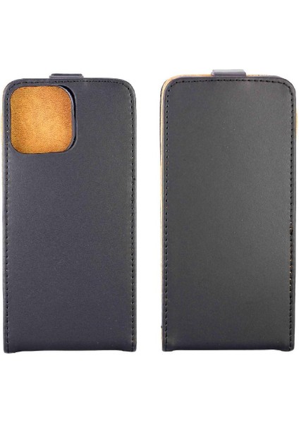 IPhone 14 Için Dikey Flip Case Artı Tpu Deri Koruyucu Kapak Tarzı (Yurt Dışından)