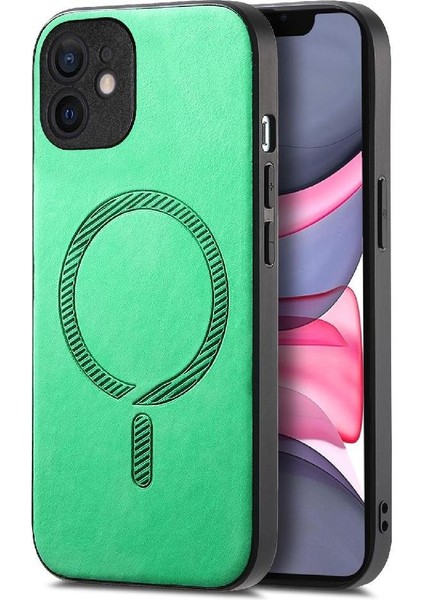 IPhone 11 Için Flip Case Kablosuz Şarj Ince Magsafe Araba Bağlar (Yurt Dışından)