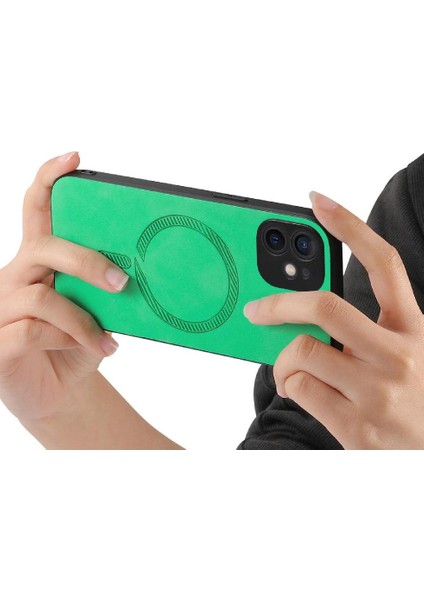 IPhone 11 Için Flip Case Kablosuz Şarj Ince Magsafe Araba Bağlar (Yurt Dışından)
