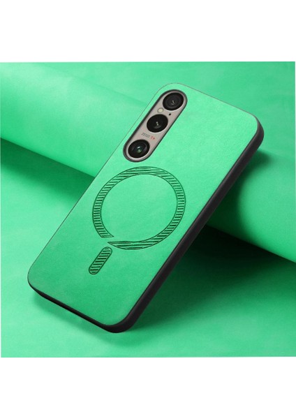 Sony Xperia 1 Ⅵ Magsafe Araç Mounts Için Flip Case Hafif Kablosuz Ince (Yurt Dışından)
