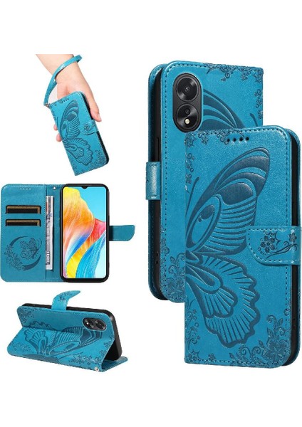 Oppo A38 4g Için Flip CASE/A18 4g Kredi Kartı Yuvası ile Yüksek Kaliteli El (Yurt Dışından) indirimleri