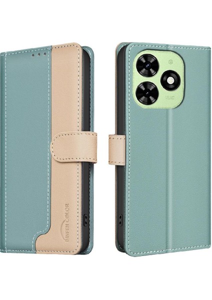 Tecno Spark Için Flip Case 2024 Darbeye Tpu Iç Kabuk Çevirme Folyo (Yurt Dışından)