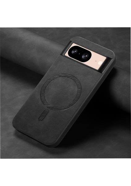 Google Piksel 8A Için Flip Case Hafif Ince Magsafe Araba Bağlar Kablosuz (Yurt Dışından)