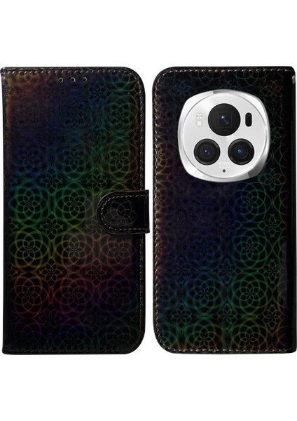 Onur Magic6 Pro Premium Pu Deri Için Flip Case Standı Tutucu Cüzdan Kılıf (Yurt Dışından)
